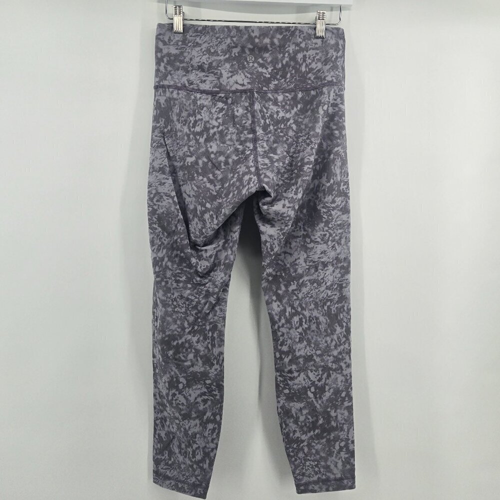 Lululemon Wunder Train High-Rise Tight 25" - 10 Summer Shade Ice Grey Multi - Picture 4 of 6